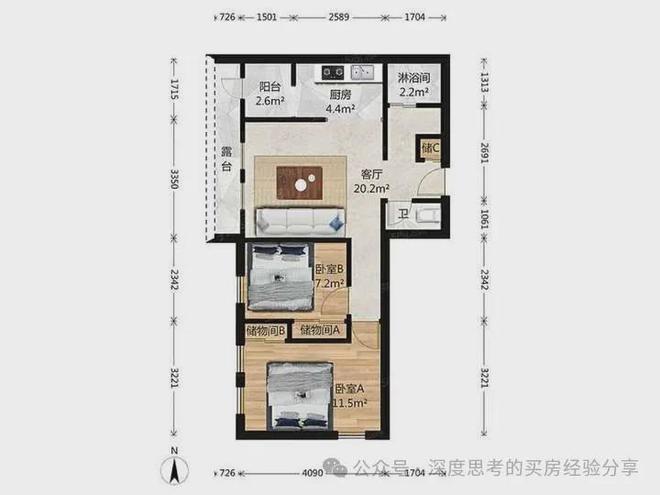 海淀永定路片区（田村）学区分析与小区踩盘（下）纯商品房小区(图8)