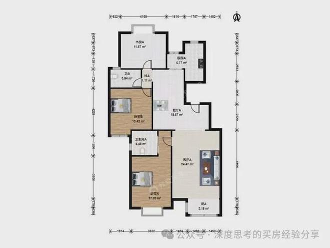 海淀永定路片区（田村）学区分析与小区踩盘（下）纯商品房小区(图12)